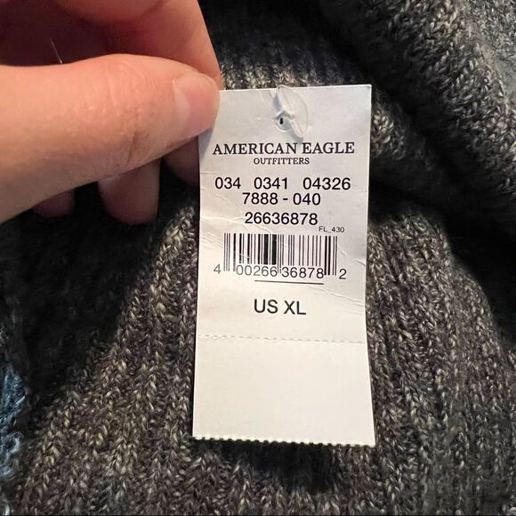 NWT! American eagle outfitters grey knitted tank. Size XL - Picture 5 of 12